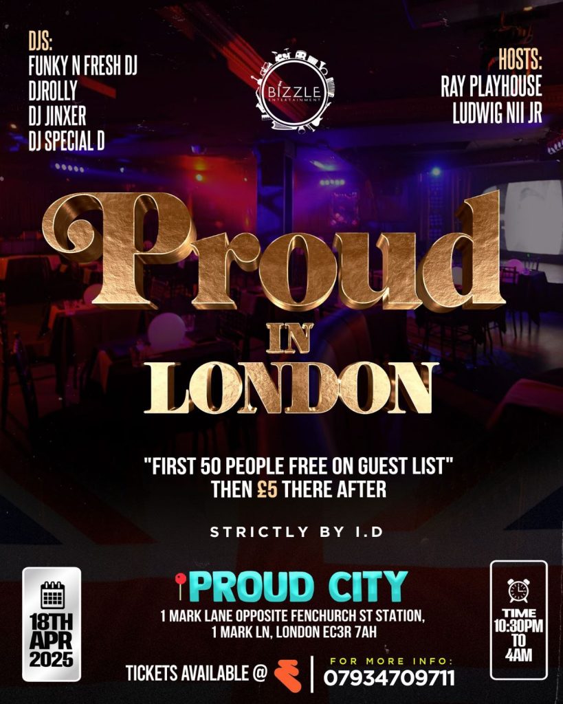 PROUD in London