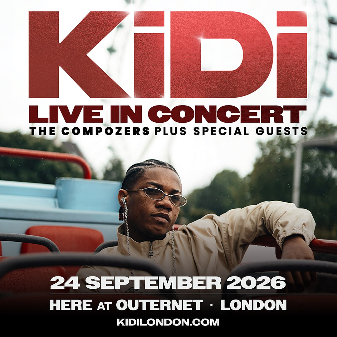 Read more about the article Kidi Live at HERE at Outernet, London – September 2026